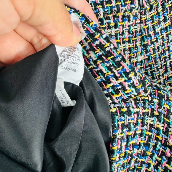 J. Crew Multi Color Metallic No. 2 Tweed Pencil Skirt - Picture 10 of 10